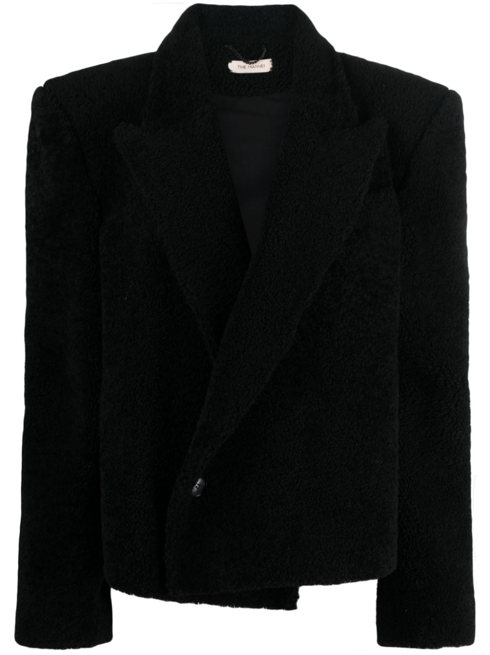 The Mannei Doppelreihiger Blazer - Schwarz von The Mannei