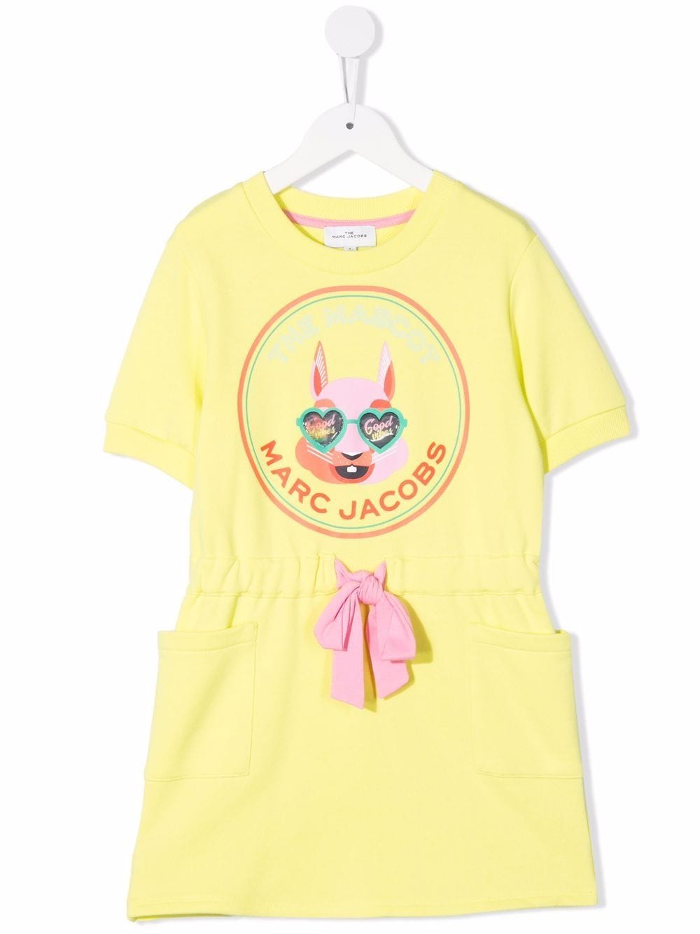 Marc Jacobs Kids T-Shirtkleid mit "The Mascot"-Print - Gelb von Marc Jacobs Kids