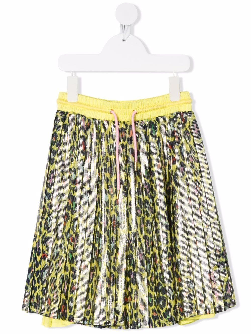 Marc Jacobs Kids Faltenrock mit Leoparden-Print - Gelb von Marc Jacobs Kids