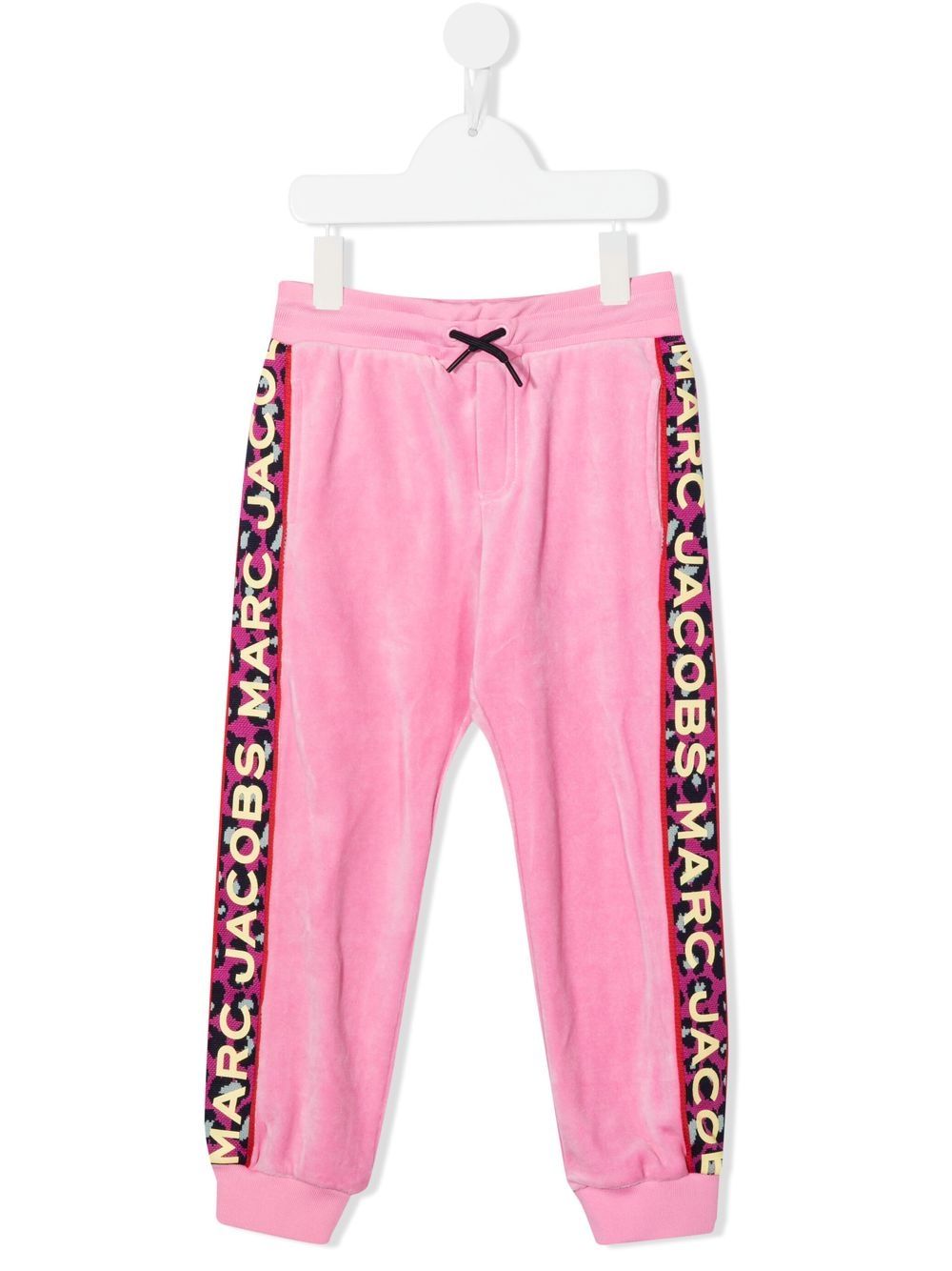 Marc Jacobs Kids Jogginghose mit Logo-Streifen - Rosa von Marc Jacobs Kids