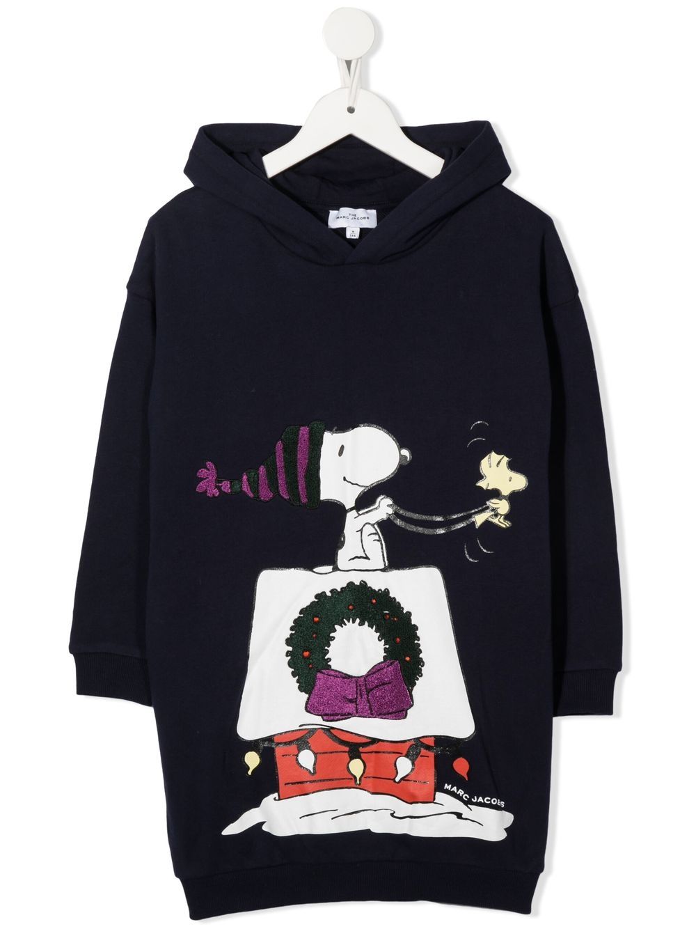 Marc Jacobs Kids x Peanuts Kapuzenkleid mit Print - Blau von Marc Jacobs Kids