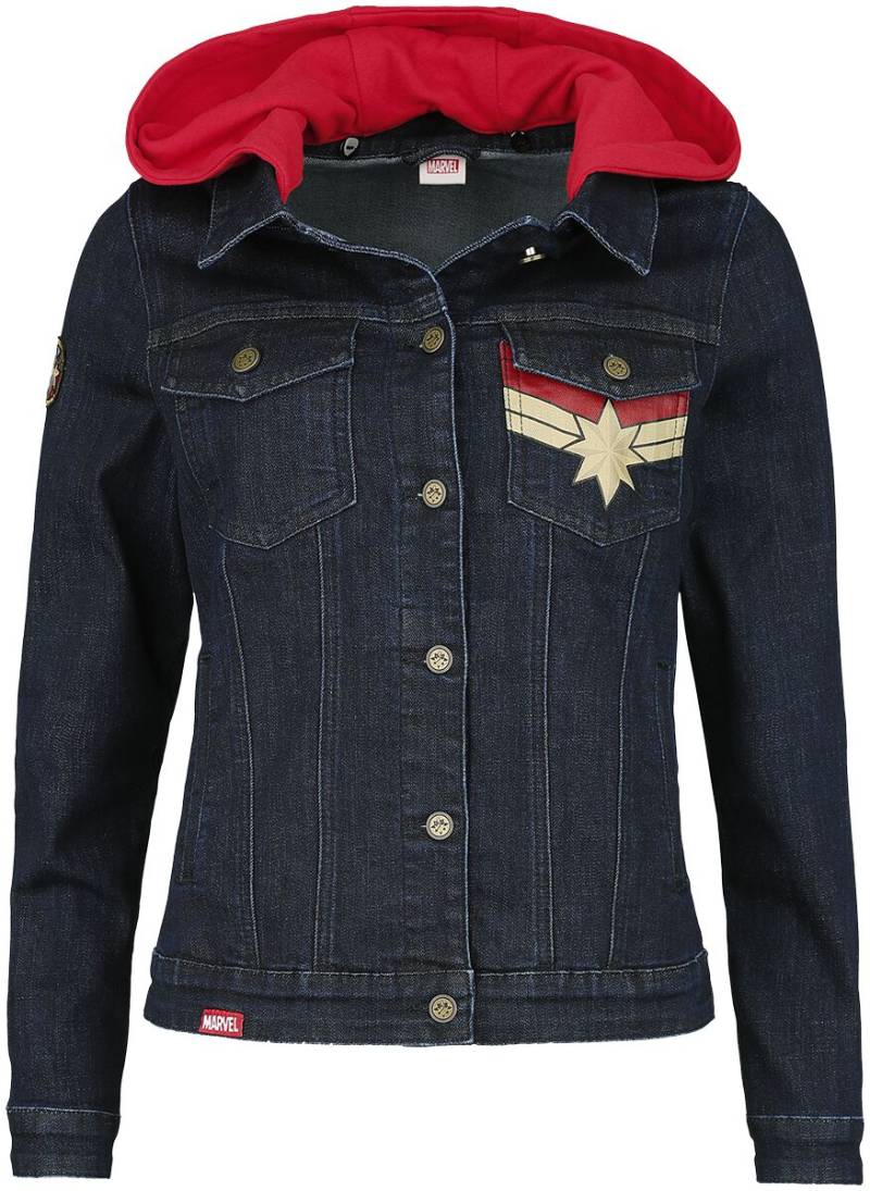 The Marvels - Marvel Jeansjacke - Star - S bis XXL - für Damen - Größe L - denim  - EMP exklusives Merchandise! von The Marvels