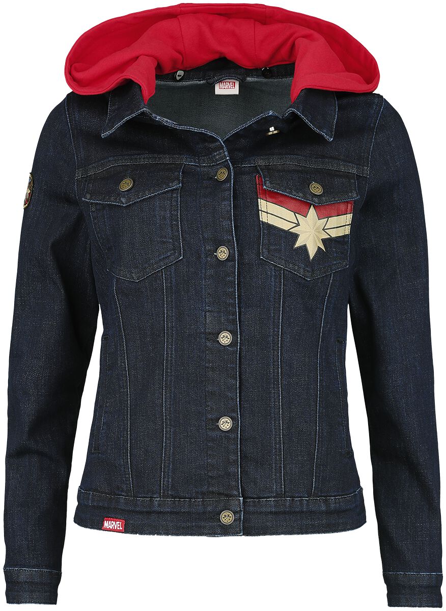 The Marvels - Marvel Jeansjacke - Star - S bis XXL - für Damen - Größe M - denim  - EMP exklusives Merchandise! von The Marvels