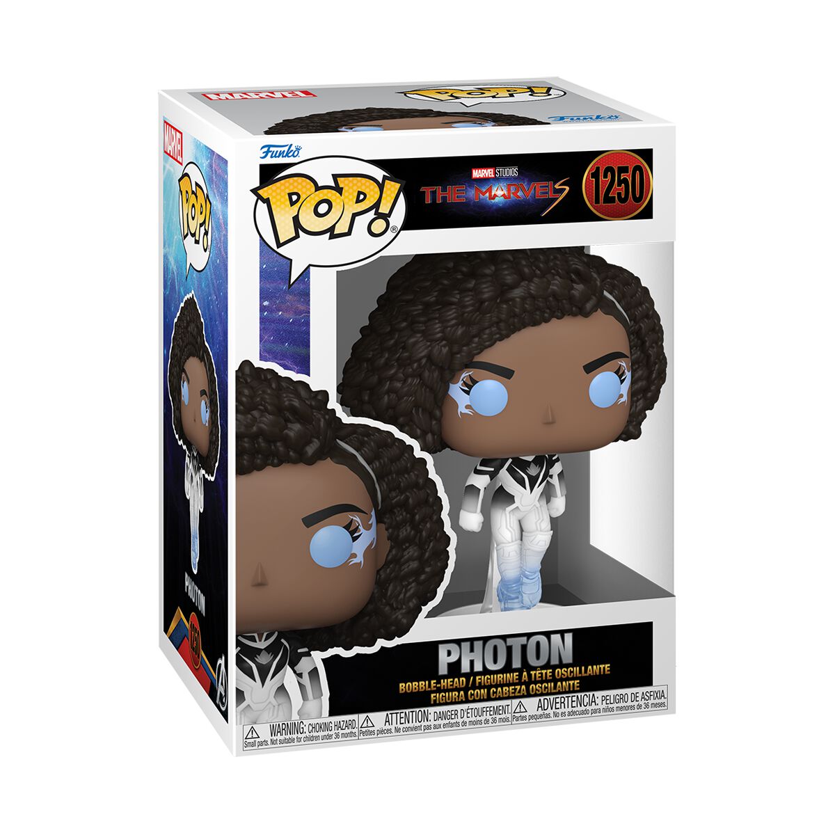 The Marvels - Photon Vinyl Figur 1250 - Funko Pop! Figur - Funko Shop Deutschland - Lizenzierter Fanartikel von The Marvels