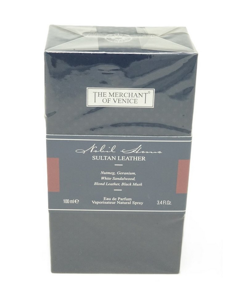 The Merchant Of Venice Eau de Toilette The Merchant of Venice Nobil Homo Sultan Leather Eau de Parfum 100ml von The Merchant Of Venice