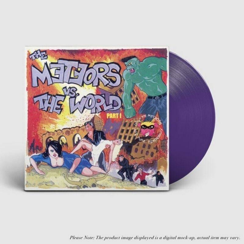 The Meteors The Meteors Vs. The World Part I LP multicolor von The Meteors