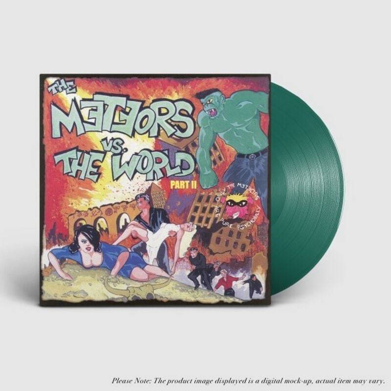 The Meteors The Meteors Vs. The World Part II LP multicolor von The Meteors