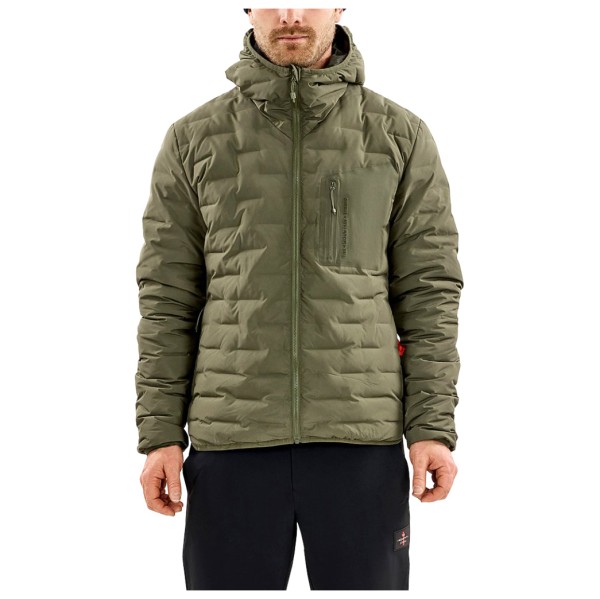 The Mountain Studio - Reversible Light Hood Jacket - Daunenjacke Gr XXL oliv von The Mountain Studio