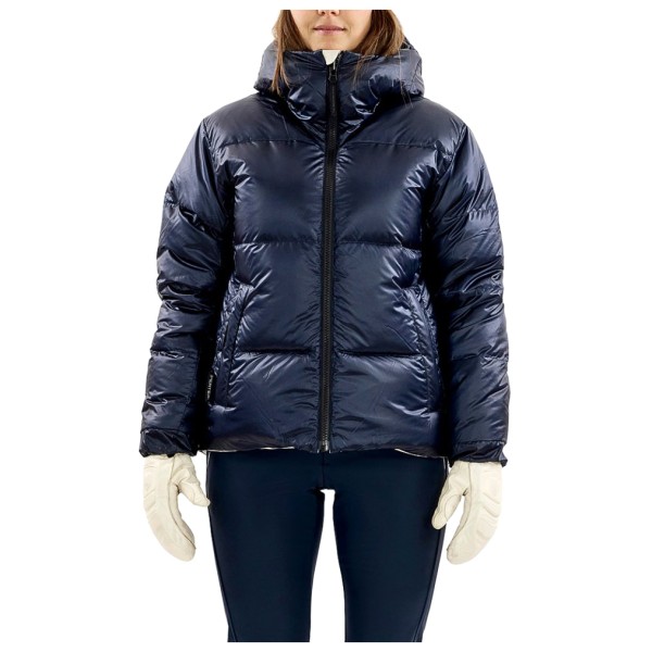 The Mountain Studio - Women's Pertex Reversible Tecno Down Jacket - Daunenjacke Gr S blau von The Mountain Studio