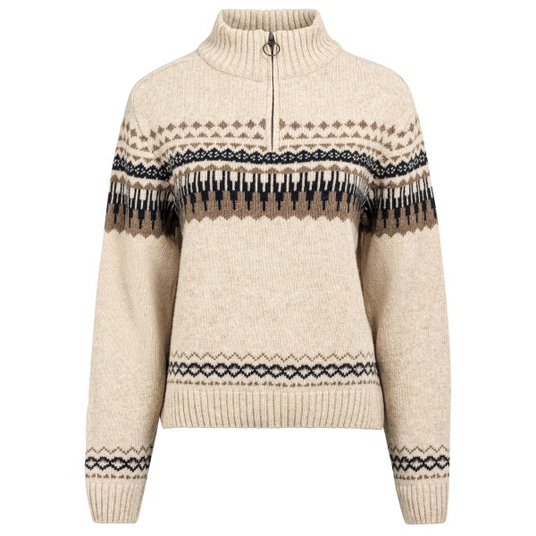 The Mountain Studio - Women's Ski Lambswool Sweater - Merinopullover Gr L beige von The Mountain Studio