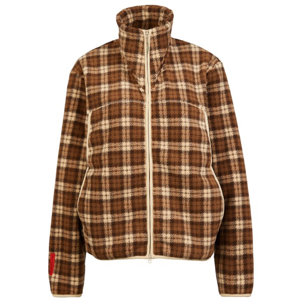The Mountain Studio - Women's Soft Wool Pile Jacket - Fleecejacke Gr L braun von The Mountain Studio