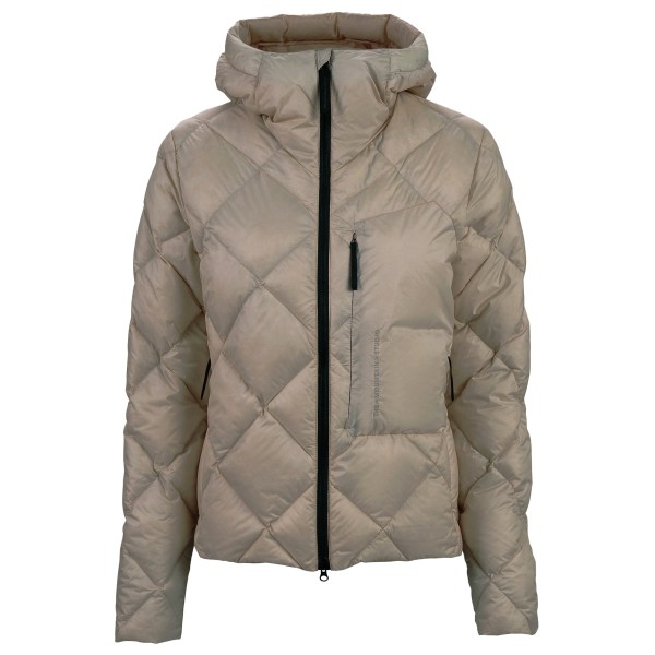 The Mountain Studio - Women's Ultralight Down Hood Jacket - Daunenjacke Gr M beige von The Mountain Studio