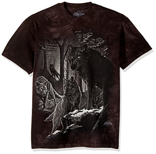 The Mountain Herren Dire Winter T-Shirt, schwarz, Mittel von The Mountain