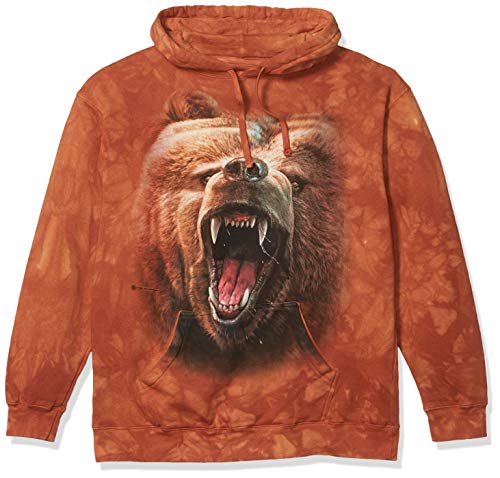 The Mountain Herren Grizzly Growl Hoodie, braun, X-Large von The Mountain