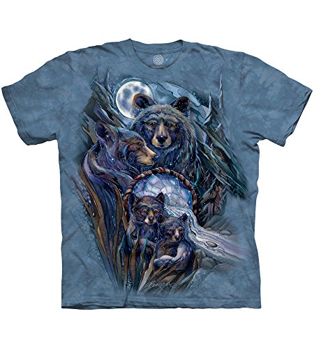 The Mountain Herren Journey to The Dreamtime T-Shirt, blau, Groß von The Mountain