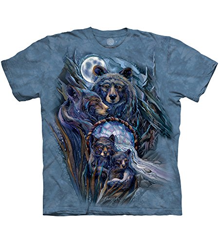 The Mountain Herren Journey to The Dreamtime T-Shirt, blau, Klein von The Mountain