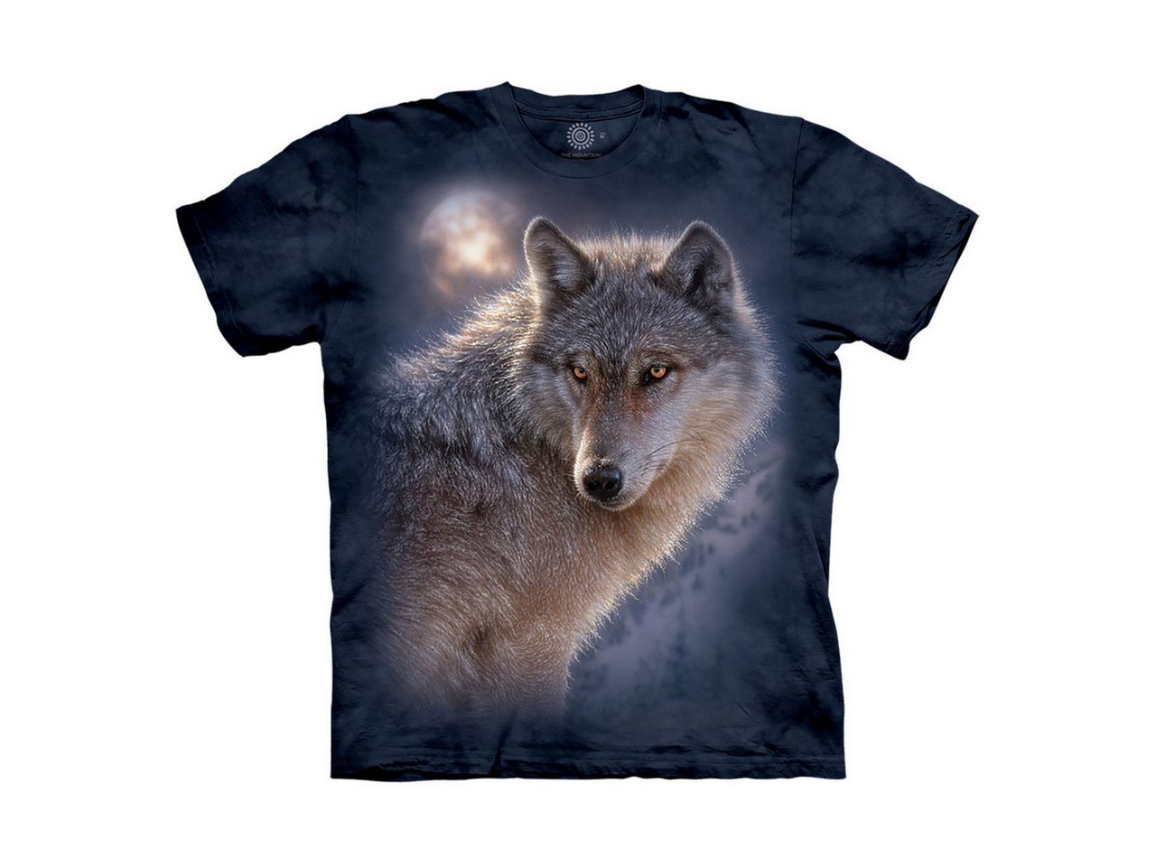 The Mountain T-Shirt Adventure Wolf von The Mountain