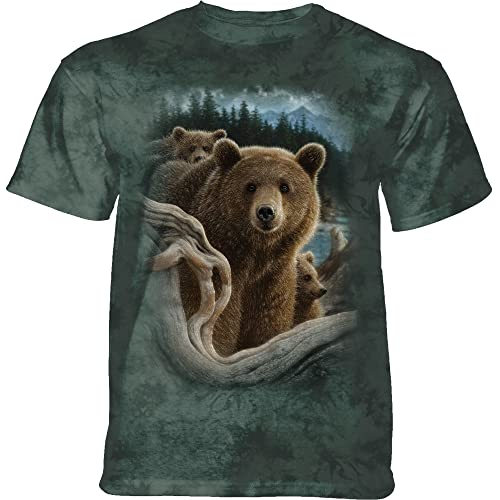 The Mountain T-Shirt Backpacking Bears Large von The Mountain