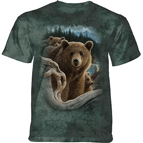 The Mountain T-Shirt Backpacking Bears X-Large von The Mountain