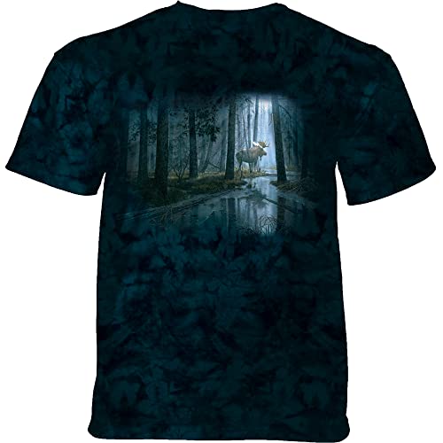 The Mountain T-Shirt Caught by Light Moose XXX-Large von The Mountain