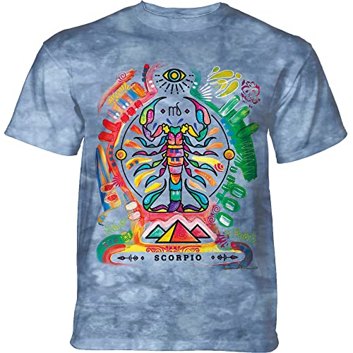 The Mountain T-Shirt Russo Scorpio Blue XX-Large von The Mountain