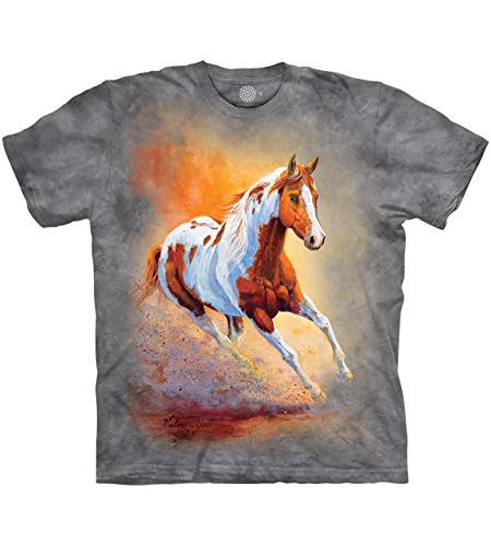 The Mountain T-Shirt Sunset Gallop Horse XXX-Large von The Mountain