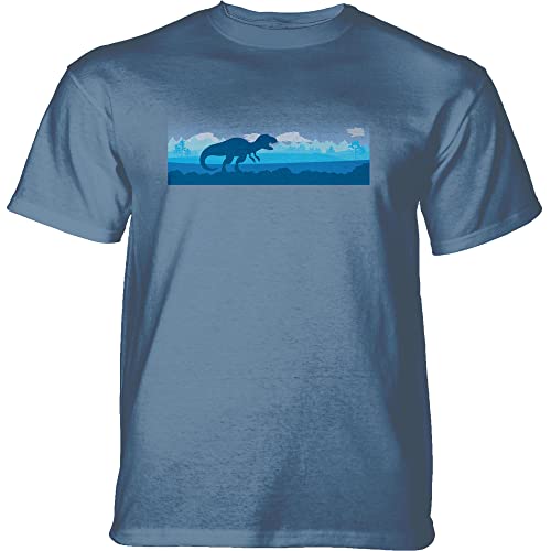 The Mountain T-Shirt T-Rex Silhouette Large von The Mountain