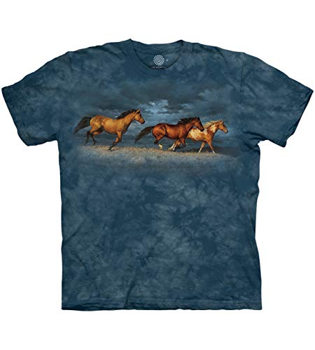 The Mountain T-Shirt Thunder Ridge Horses XXX-Large von The Mountain