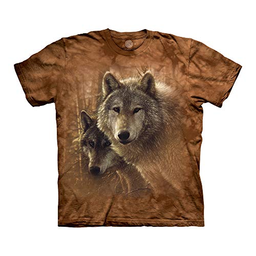 The Mountain T-Shirt Woodland Companions Wolves XXX-Large von The Mountain