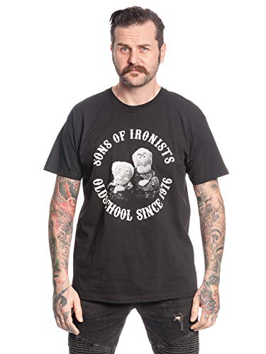 Muppets Sons of Ironists Männer T-Shirt schwarz L von Muppets