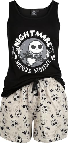 The Nightmare Before Christmas Bedtime Frauen Schlafanzug Multicolor XL von The Nightmare Before Christmas