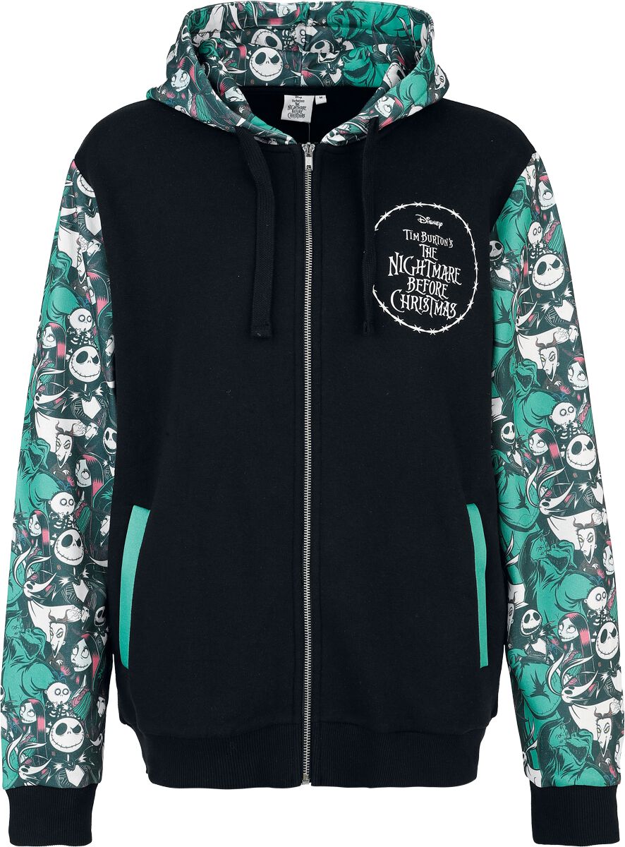 The Nightmare Before Christmas - Disney Kapuzenjacke - The Pumpkin King - S bis 3XL - für Damen - Größe S - multicolor  - EMP exklusives Merchandise! von The Nightmare Before Christmas