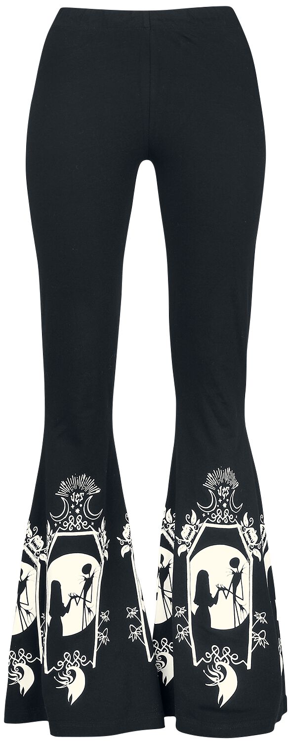 The Nightmare Before Christmas - Disney Leggings - Jack Und Sally - S bis XXL - für Damen - Größe L - schwarz  - EMP exklusives Merchandise! von The Nightmare Before Christmas