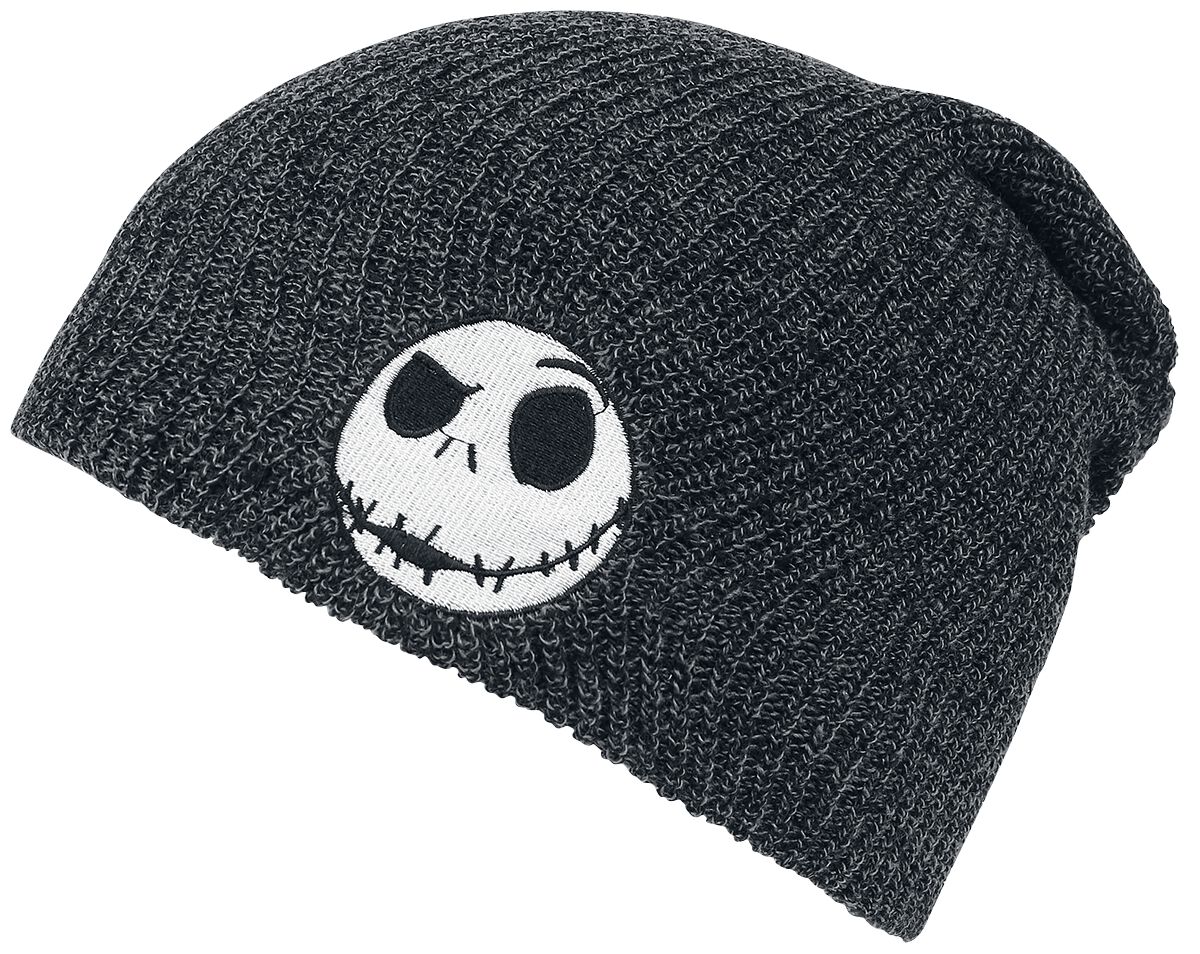 The Nightmare Before Christmas - Disney Mütze - Jack Skellington - schwarz/grau  - EMP exklusives Merchandise! von The Nightmare Before Christmas