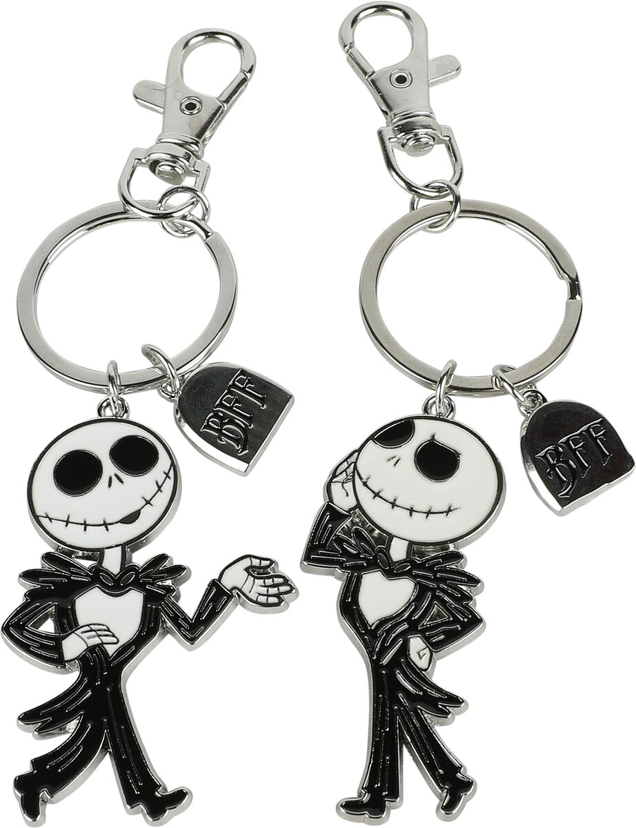 The Nightmare Before Christmas - Disney Schlüsselanhänger - Jack - BFF - schwarz/silberfarben - Lizenzierter Fanartikel The Nightmare Before Christmas - Disney Schlüsselanhänger - Jack - BFF - schwarz/silberfarben - Lizenzierter Fanartikel von The Nightmare Before Christmas