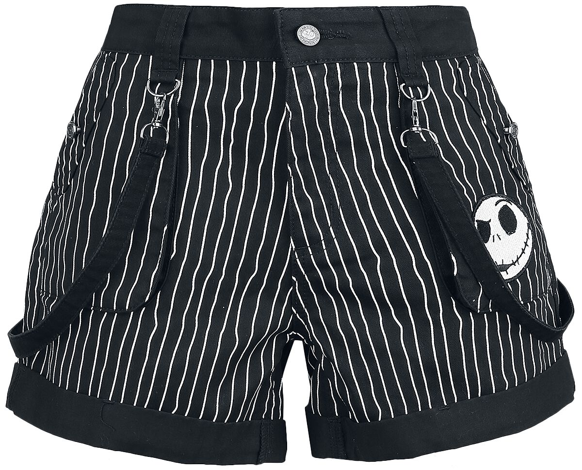 The Nightmare Before Christmas - Disney Short - Jack Skellington - 27 bis 31 - für Damen - Größe 28 - schwarz/weiß  - EMP exklusives Merchandise! von The Nightmare Before Christmas