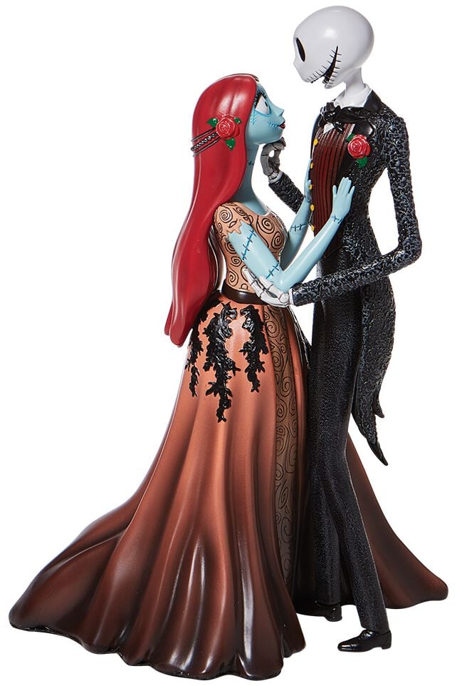 The Nightmare Before Christmas - Disney Statue - Jack & Sally Couture de Force   - Lizenzierter Fanartikel von The Nightmare Before Christmas