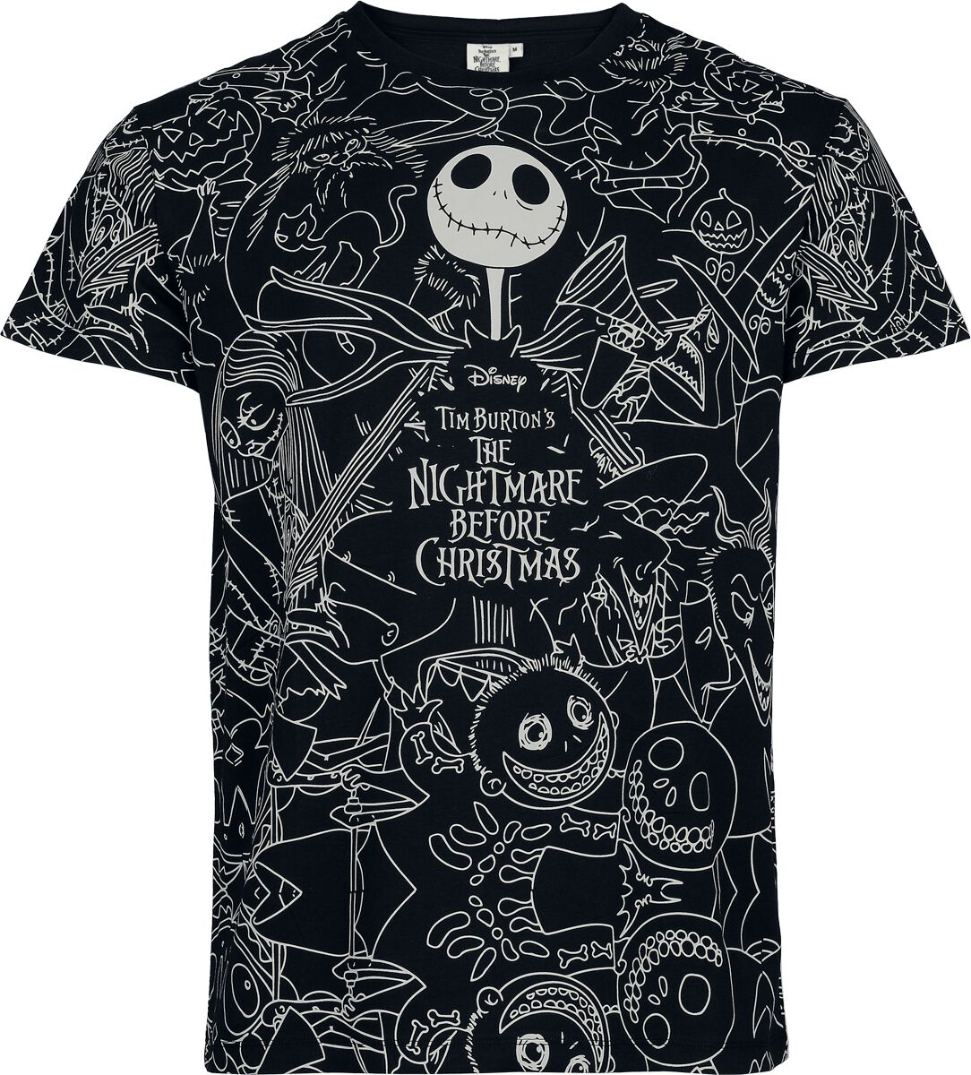 The Nightmare Before Christmas - Disney T-Shirt - Characters - S bis 3XL - für Männer - Größe M - schwarz  - EMP exklusives Merchandise! von The Nightmare Before Christmas