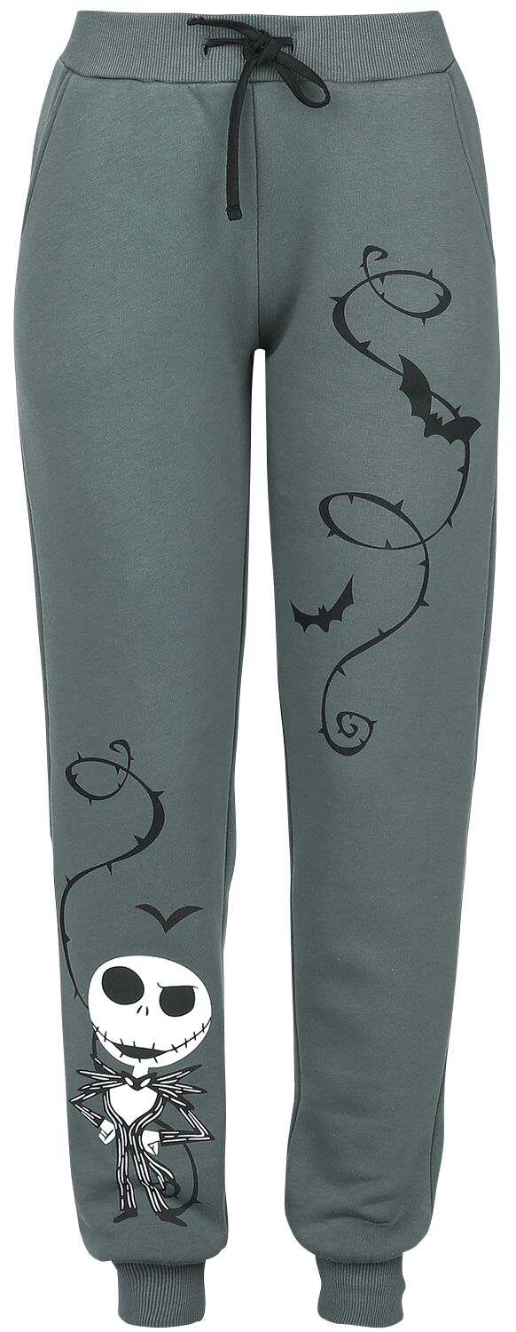 The Nightmare Before Christmas - Disney Trainingshose - Jack - XS bis S - für Damen - Größe S - grau  - EMP exklusives Merchandise! von The Nightmare Before Christmas