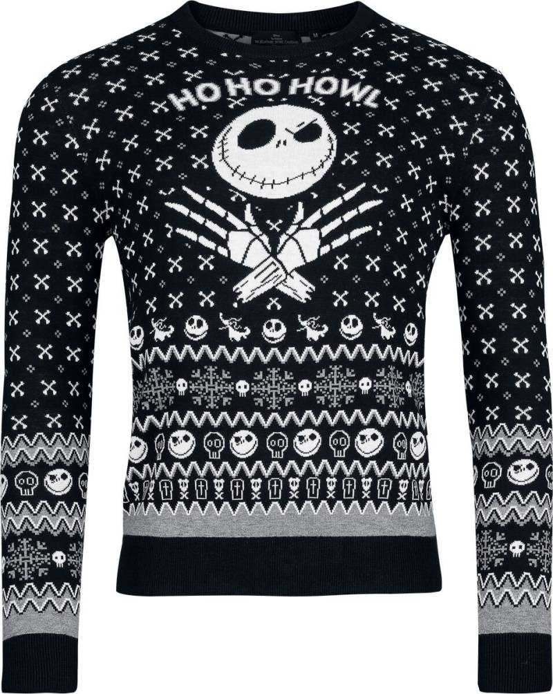The Nightmare Before Christmas - Disney Weihnachtspullover - Ho Ho Howl - S bis XXL - für Männer - Größe M - multicolor  - Lizenzierter Fanartikel von The Nightmare Before Christmas