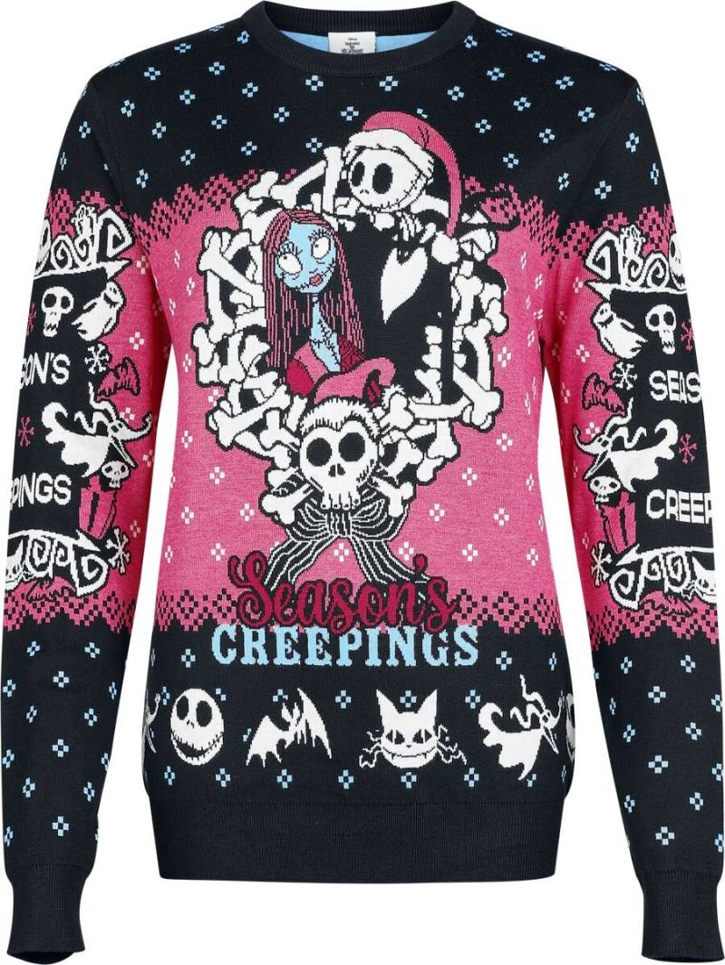The Nightmare Before Christmas - Disney Weihnachtspullover - Making Christmas Fright - S bis XXL - für Männer - Größe XXL - multicolor  - Lizenzierter von The Nightmare Before Christmas