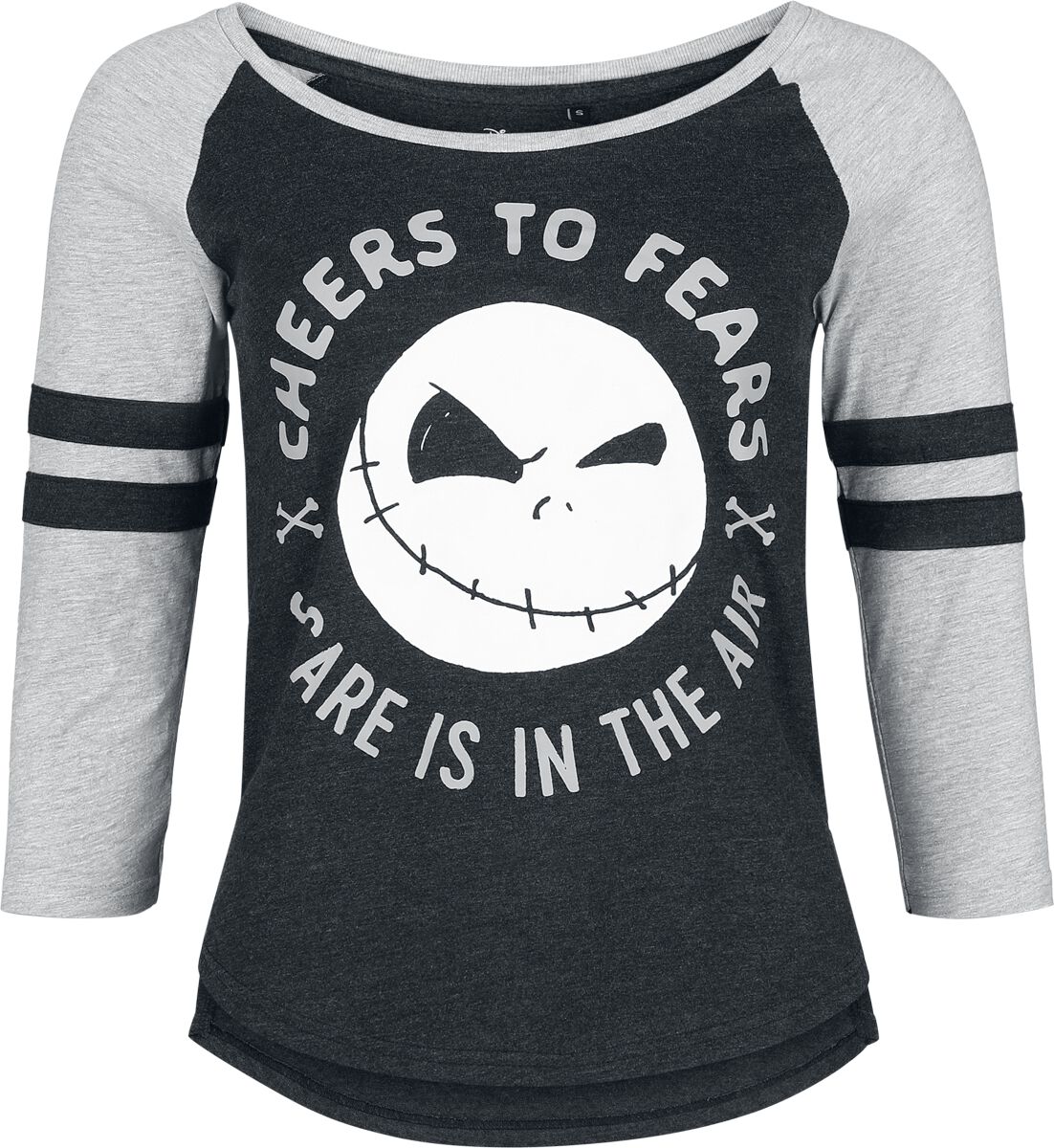 The Nightmare Before Christmas Jack - Cheers To Fears - Scare Is In The Air Langarmshirt schwarz grau in XXL The Nightmare Before Christmas Jack - Cheers To Fears - Scare Is In The Air Langarmshirt schwarz grau in XXL von The Nightmare Before Christmas