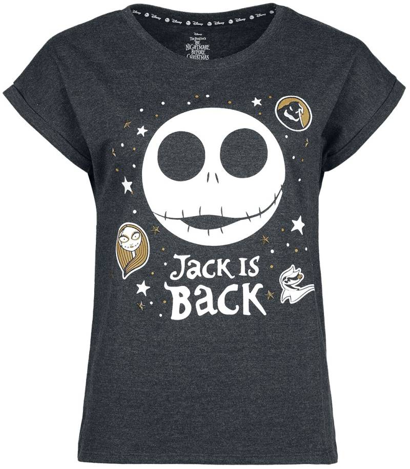 The Nightmare Before Christmas Jack Is Back T-Shirt schwarz in M von The Nightmare Before Christmas