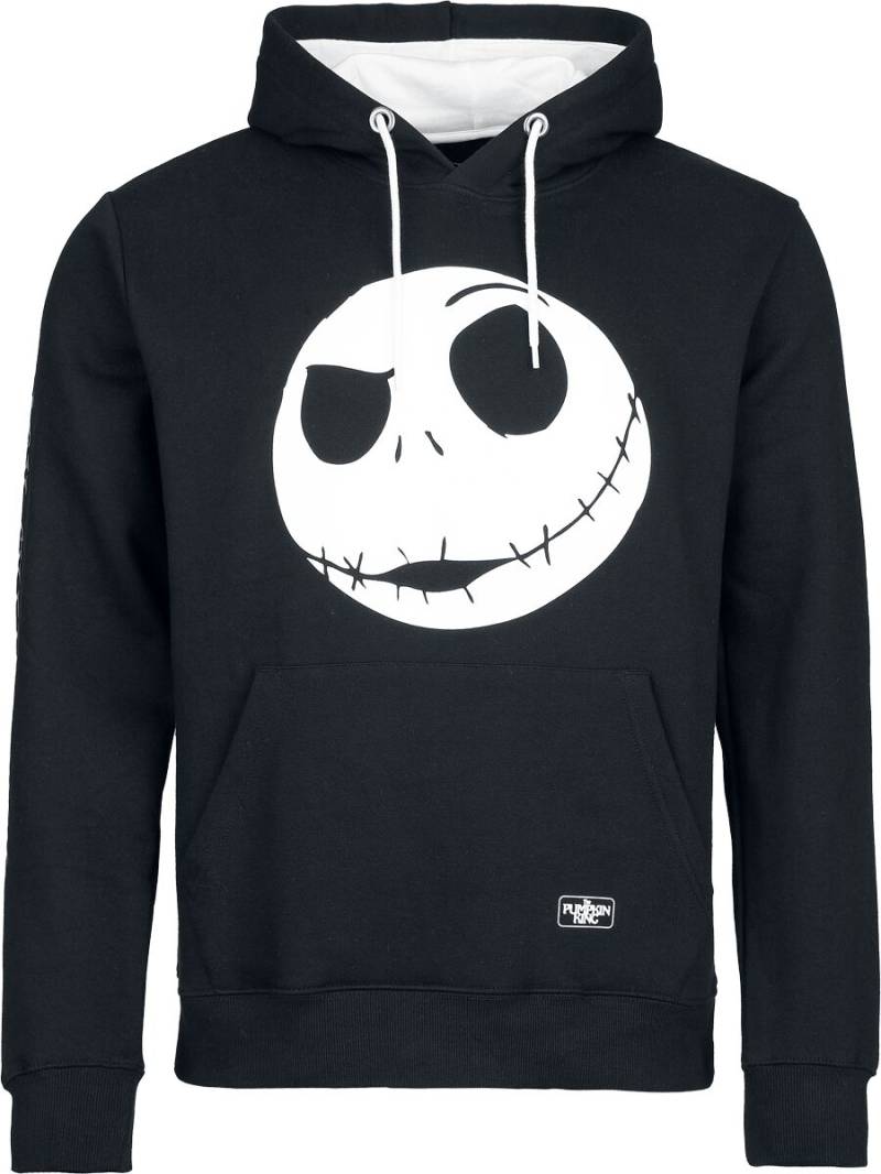 The Nightmare Before Christmas Jack Skellington Kapuzenpullover schwarz weiß in S von The Nightmare Before Christmas
