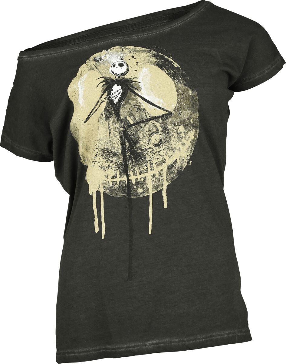 The Nightmare Before Christmas Jack Skellington T-Shirt dunkelgrau in XL von The Nightmare Before Christmas