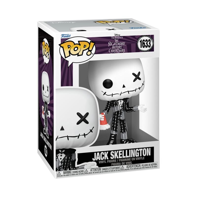 The Nightmare Before Christmas Jack Skellington Vinyl Figur 1633 Funko Pop! multicolor von The Nightmare Before Christmas