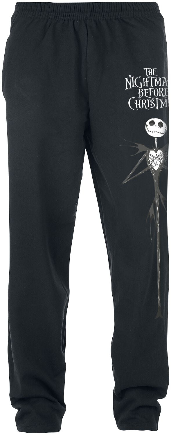The Nightmare Before Christmas Jack Trainingshose schwarz in L von The Nightmare Before Christmas