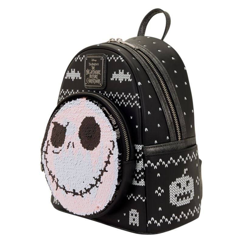 The Nightmare Before Christmas Loungefly - Jack Mini-Rucksack schwarz weiß von The Nightmare Before Christmas