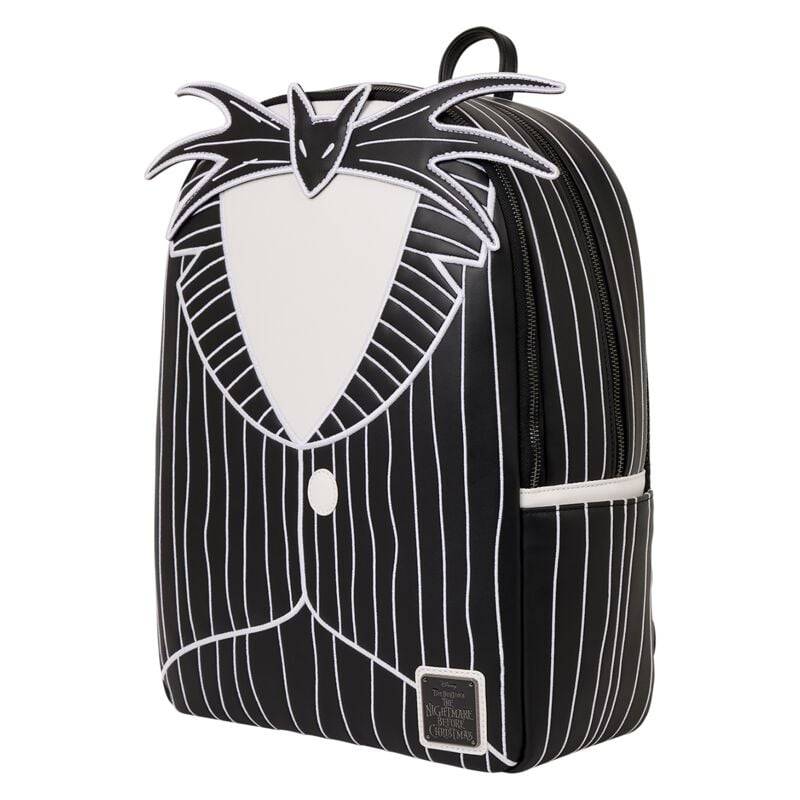 The Nightmare Before Christmas Loungefly - Jack Rucksack schwarz weiß von The Nightmare Before Christmas