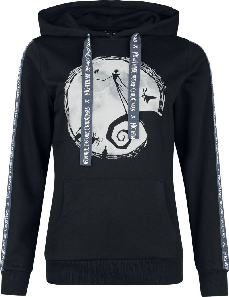 The Nightmare Before Christmas Moonshine Serenade Kapuzenpullover schwarz in S von The Nightmare Before Christmas